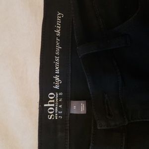 Black High Waist Boyfriend Jeans